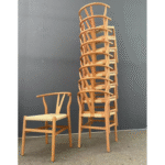 Mid-Century Stacking Armchair - Natural - Image 2
